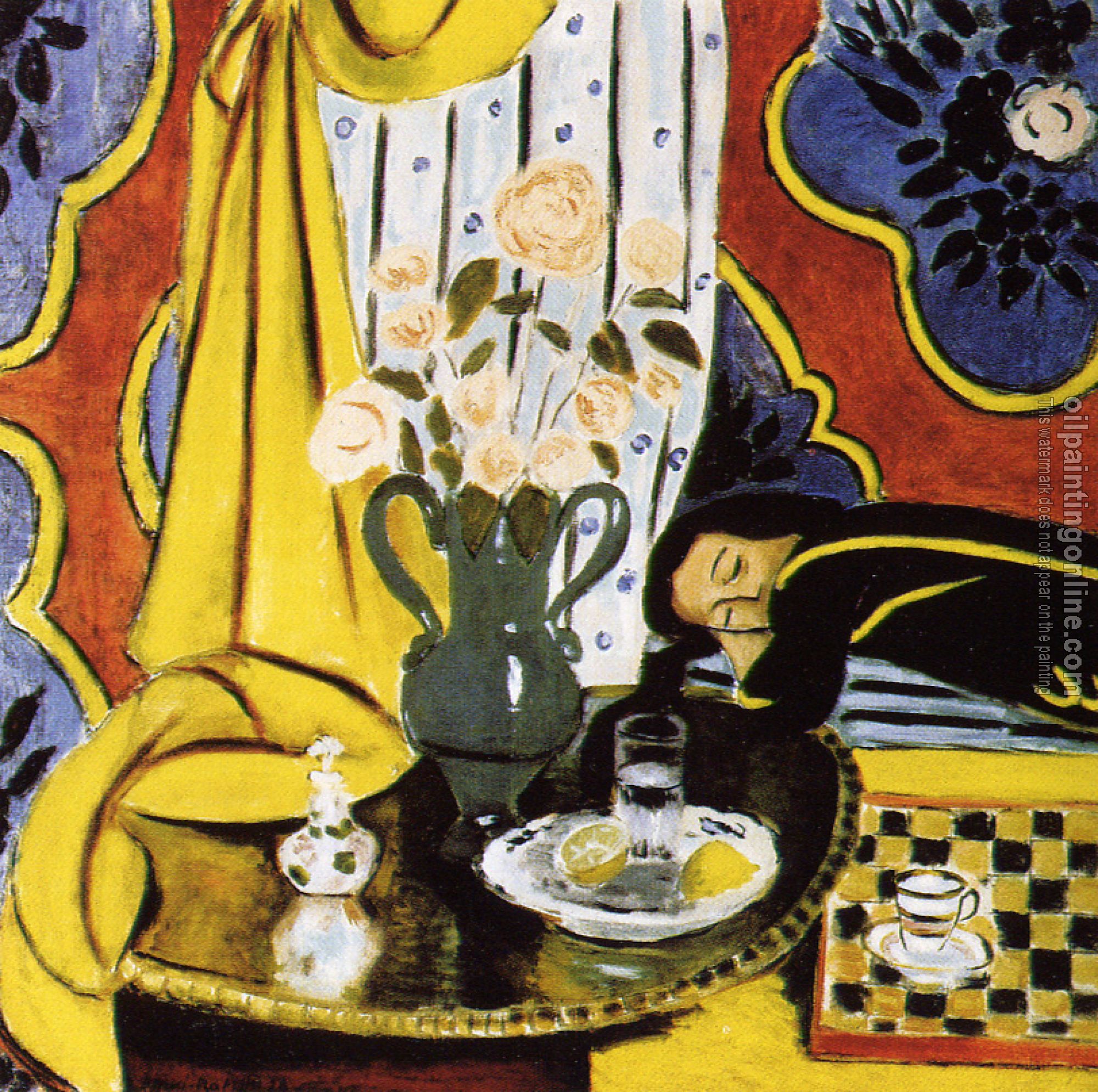 Matisse, Henri Emile Benoit - harmony in yellow